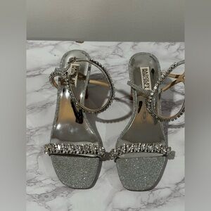 Badgley Mischka Tanisha Block Heel Sandal 8.5